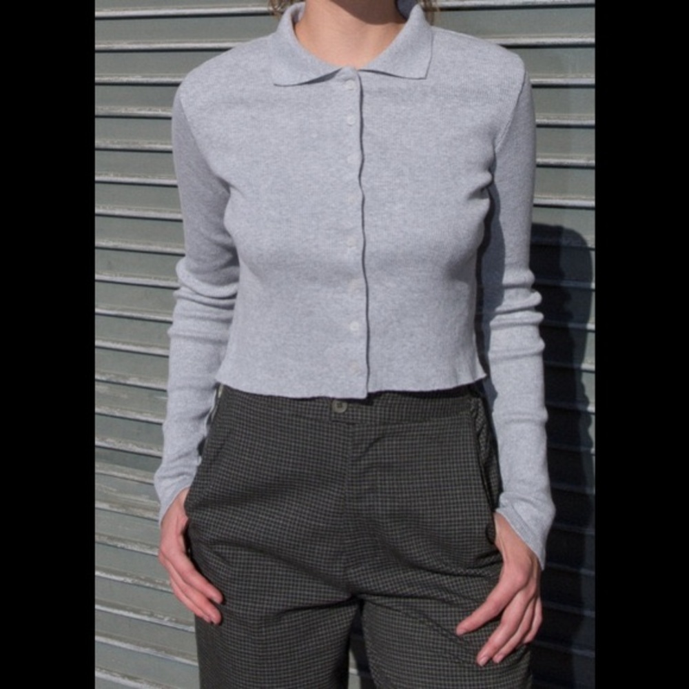 Brandy Melville long sleeve Caroline top
